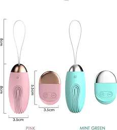 Віброяйце Argus Remote Vibrating Egg 7.9 см м'ятний - мініатюра 2