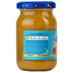 Набір пюре фруктове Elfik Magic Яблуко-абрикос склобанка 1020 г (6 шт. х 170 г) - мініатюра 2