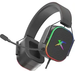 Навушники Xtrike ME GH-606 XBOX/PS/PC USB+3.5 мм RGB чорні (GH-606)