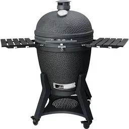 Керамічний вугільний гриль Grilli Kamado XL 5 в 1 із системою BBQ Block Fire (759777) - мініатюра 2