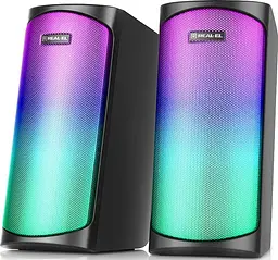 Акустична система REAL-EL S-135 USB Black (EL121100019)