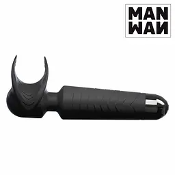 Мастурбатор-вібромасажер Manwan MAN.WAND, відмінно для пар, вібро-мінет, 20 режимів - мініатюра 6