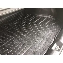 Автомобільний килимок у багажник Hyundai Elantra MD 2010-2015 Гумо - пластик (Avto-Gumm) - мініатюра 2