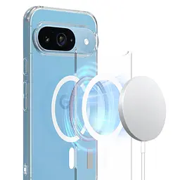 Прозорий протиударний чохол для Google Pixel 10 Pro XL Ultra Hybrid MagSafe Прозорий - мініатюра 9