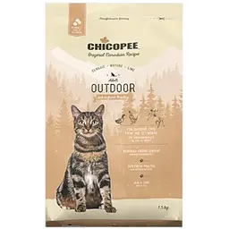 Сухий корм Chicopee (Чикопі) CNL CAT Adult Outdoor 1.5 кг з лососем для примхливих кішок
