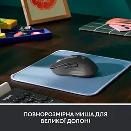 Мишка Logitech Signature M650 L Wireless Mouse for Business Graphite (910-006348) - мініатюра 4