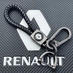 Автонабір №8 для Renault Плетений брелок з карабіном і чохол для автоключів - мініатюра 3