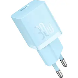 Зарядний пристрій Baseus GaN5 Fast Charger 1C 30W blue (CCGN070603) - мініатюра 2