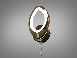 Бра настінне LED Diasha 8059/1BHR, 15W, чорний хром, сучасний стиль для читання - мініатюра 2