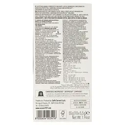 Кава в капсулах Carraro Nespresso Aluminium Brasile 55 г (10 шт. х 5.5 г) - мініатюра 2