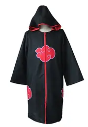Плащ Акацукі з капюшоном Аніме Наруто Naruto Akatsuki NA 22.049 - мініатюра 2