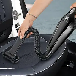 Автомобільний пилосос Grikey 2 дротовий для сухого/вологого прибирання з 2 насадками 8кПа 120W Чорний (GK602) - мініатюра 10