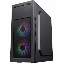 Корпус GameMax MT525-2U3TYC Black без БЖ Mid Tower ATX / Micro ATX / Mini ITX 2хUSB 3.0 Type-C 3x120mm 417x200x425 мм (MT525-2U3TYC-3FAN) - мініатюра 2