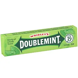 Жуйки Wrigley's Doublemint 5 шт
