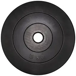 Диск гантельний "Rock Pro" NE-PL-D-5 5 кг композитний у пластиковій оболонці