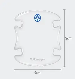 Комплект захисних плівок Нано під ручки авто Volkswagen 4 шт. - мініатюра 3
