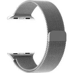 Ремінець Apple Watch Міланська Петля 38/40/41 mm Сріблястий (10)