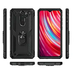 Панель BeCover Military для Xiaomi Redmi 9 Black (705128) - мініатюра 2