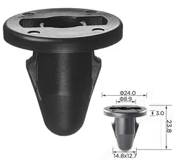 Кліпса для обшивки Mitsubishi MB271999 MB271999R (C0359)