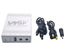ДБЖ для роутера, повербанк MINI DC UPS WGP 5V-9V-12V, 10400mAh - мініатюра 4