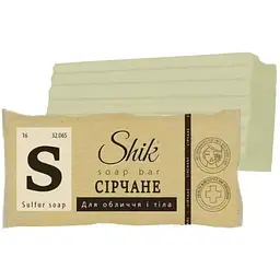 Мило туалетне SHIK 140г Сірчане