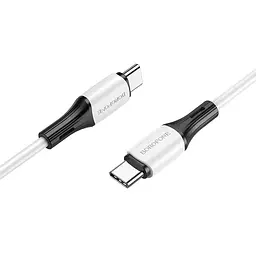 Дата кабель Borofone BX79 Type-C to Type-C 60W (1m) Білий - мініатюра 2