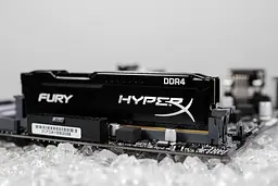 Модуль пам'яті HyperX Kingston DRAM 32GB 3200MHz DDR4 CL18 DIMM (Kit of 2) FURY Black EA (HX432C18FBK2/32) Б/в - мініатюра 2
