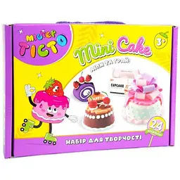 Набір для творчості STRATEG Містер тісто Mini Cake українською мовою 41007