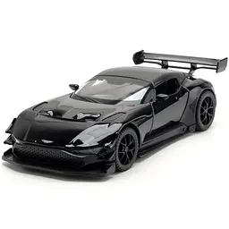 Колекційна металева модель автомобіля АвтоЕксперт Aston Martin Vulcan з інерцією, світлом та звуком 1:32 - мініатюра 2