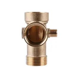 Гребінка 5-ти ходова 80мм (п'ятірник) Optima з виходами 1/4″вр 1/4″зр на одній осі (DS 005 C) 000020922 - мініатюра 2