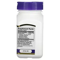 Пробіотики і пребіотики 21st Century Acidophilus Probiotic Blend, 100 капсул - мініатюра 2