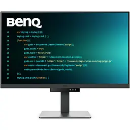 Монітор TFT 31.5 BenQ RD320U, 4K, IPS, 2хHDMI, DP, USB-C, USB-hub, HAS, Pivot, кільк., сірий