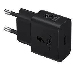 Зарядний пристрій Samsung 25W PD Power Adapter Black (w/o cable) (EP-T2510NBE)