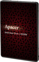 SSD накопичувач Apacer AS350X 1TB SATAIII 3D NAND (AP1TBAS350XR-1) (6665482) - мініатюра 2