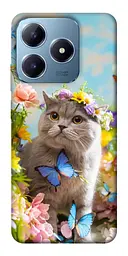 Чохол Demsky Spring cat для Realme C63 4G