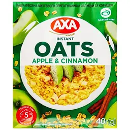 Каша овсяная AXA с яблоком и корицей 60 г