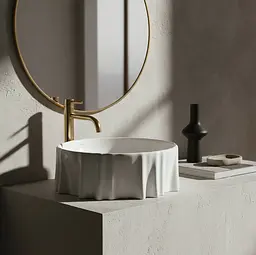 Умивальник Rea Anastazja накладний 38.5x38.5 см white REA-U0639 - мініатюра 6