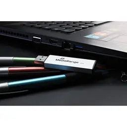 USB флеш накопичувач Mediarange 128GB Black/Silver USB 3.0 (MR918) - мініатюра 5