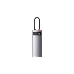 Концентратор Baseus USB-C 6-in-1 (CAHUB-CW0G) - мініатюра 2