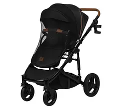 Універсальна коляска 2 в 1 Lionelo Mari Tour Black Onyx, чорна (LO-MARI TOUR 2IN1 BLACK ONYX) - мініатюра 2