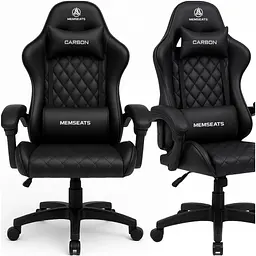 Крісло геймерське Memseats офісне Black (100019) - мініатюра 3