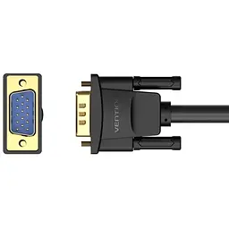 Кабель VGA 15M-15M, 10.0 м, з ферритами, чорний Vention - мініатюра 2