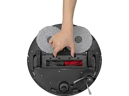 Робот-пилесос с влажной уборкой RoboRock Qrevo Edge 5V1 Black - мініатюра 6