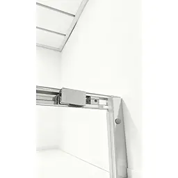 Душова кабіна без піддону Koer Sr SC10-90x90x195-TR-01 прозоре скло Easy Clean 6мм, хром KR5942, Хром, прозорий, хром - мініатюра 4