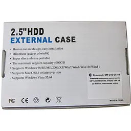 Кишеня зовнішня Dynamode 2.5" SATA HDD/SSD USB 3.0 Black (DM-CAD-25318) - мініатюра 9