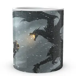 Кухоль GeekLand Skyrim SKR 02.02 330 мл білий - мініатюра 2