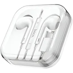 Навушники Hoco Type-C crystal earphones with mic M1 Max чорні - мініатюра 3