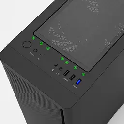Корпус Zalman M4 SE без БЖ Black (M4SEBLACK) - мініатюра 8