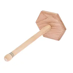 Тримач для паперових рушників дерев'яний світлий H 28.5 cm, Woodly Коричневий 85791 - мініатюра 4