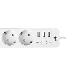 Мережевий фільтр PREMIUM LP-X3 USB 4 м White (2200 Вт) - мініатюра 4